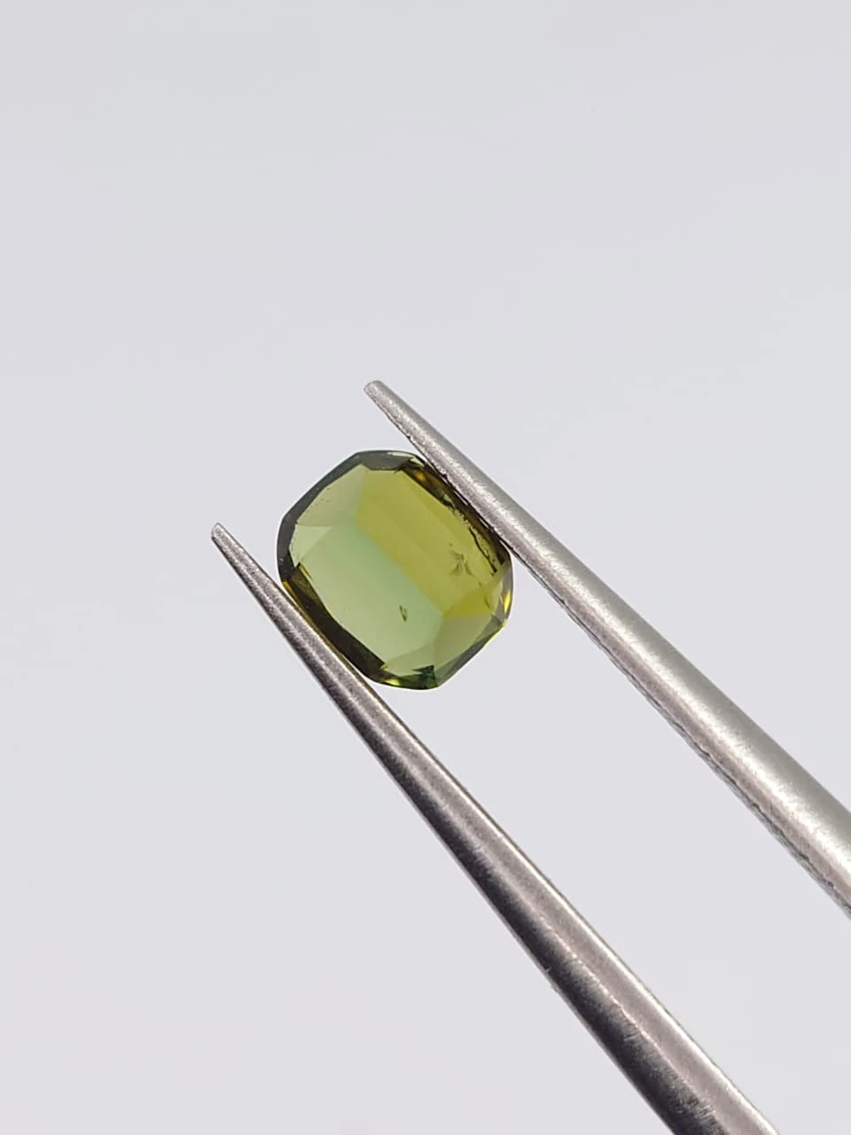 0.46ct Natural Olive Green Tourmaline Cushion Cut Loose Gemstone from Afghanistan — view 4